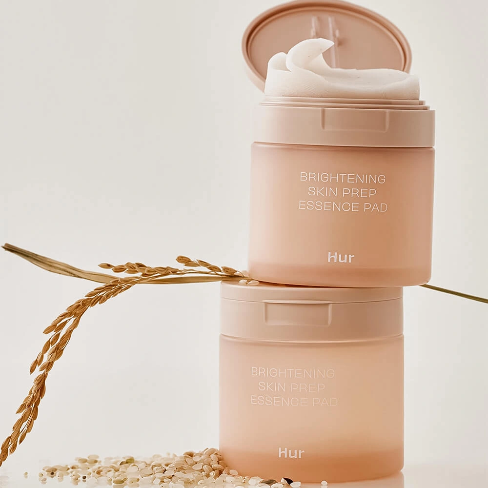 House of Hur Brightening Skin Prep Essence Pad Освітлювальні педи з альфа-арбутином та екстрактом рису