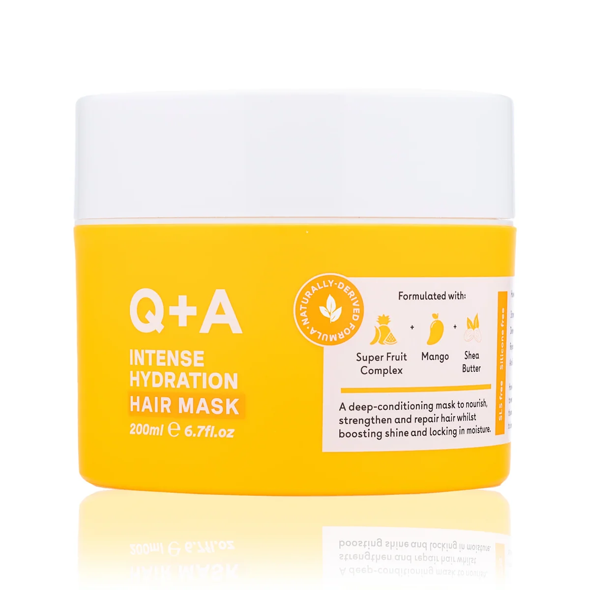 Q+A Intense Hydration Hair Mask Маска для інтенсивного зволоження волосся