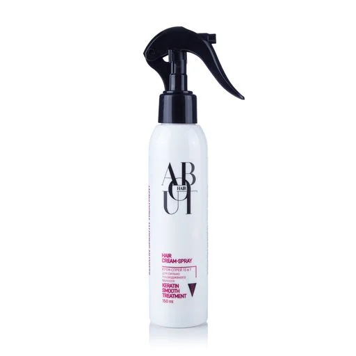 ABOUT hair Крем-спрей для волосся 15 в 1 Кератинове розгладження