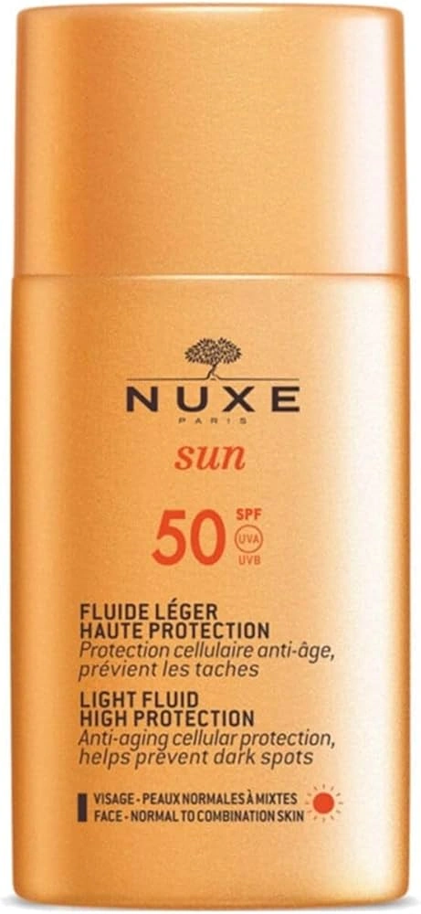 Nuxe Sun Light Fluid High Protection SPF 50 Сонцезахисний флюїд для обличчя