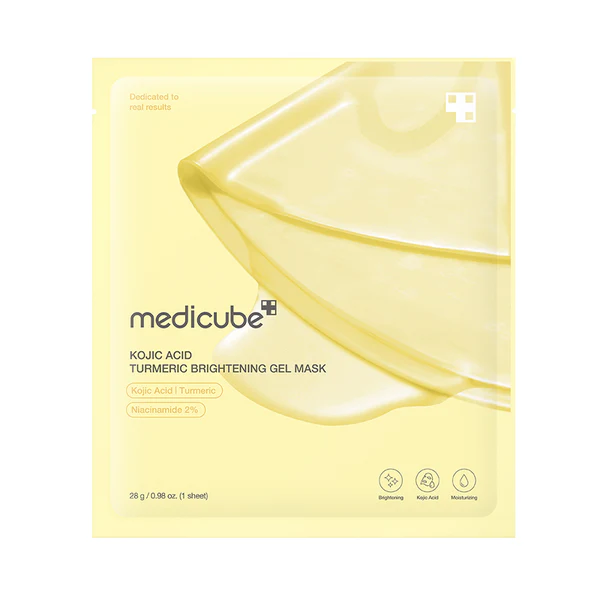 Medicube Kojic Acid Turmeric Brightening Gel Mask Гідрогелева маска для обличчя
