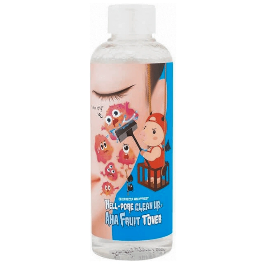 Elizavecca Face Care Hell-Pore Clean Up Aha Fruit Toner Пілінг-тонер з фруктовими кислотами