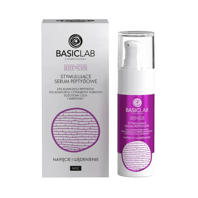 BasicLab Esteticus Stimulating Peptide Serum 25% Tension and Firming
