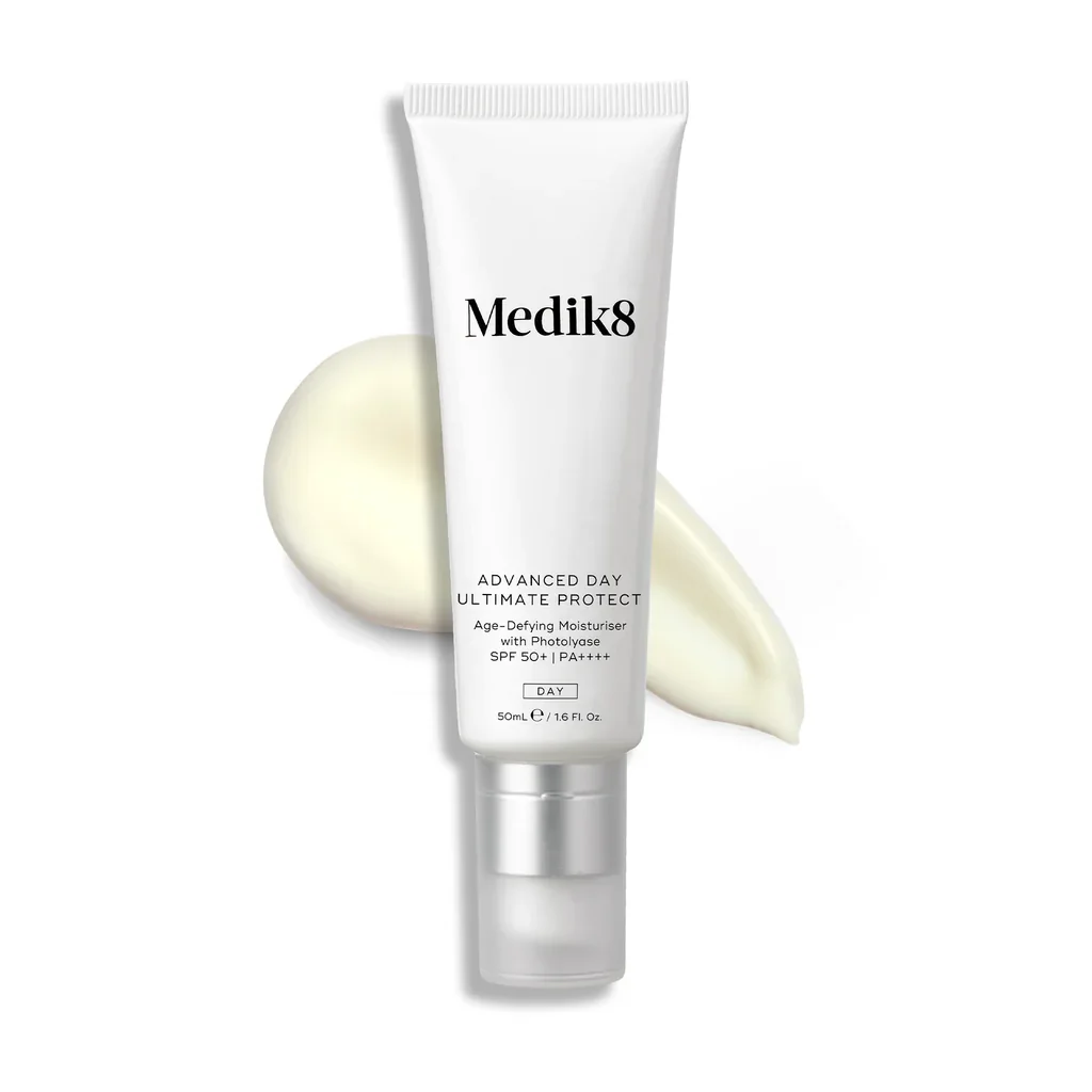 Medik8 Advanced Day Ultimate Protect SPF 50/PA++++ Антивіковий зволожувальний сонцезахисний крем з фотоліазою для обличчя 