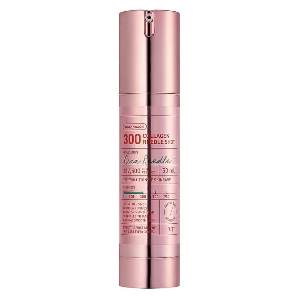 VT Cosmetics Collagen Reedle Shot 300 Сироватка з мікроголками та колагеном для зміцнення шкіри обличчя