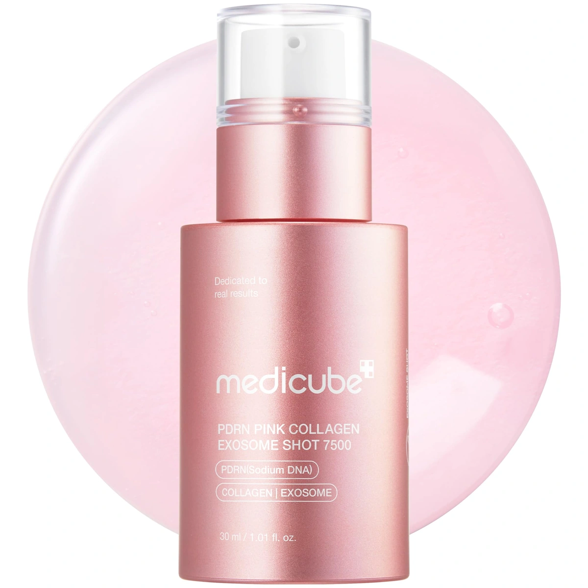 Medicube PDRN Pink Collagen Exosome Shot Serum 2000 Сироватка для обличчя з спікулами, полінуклеотидами та екзосомами