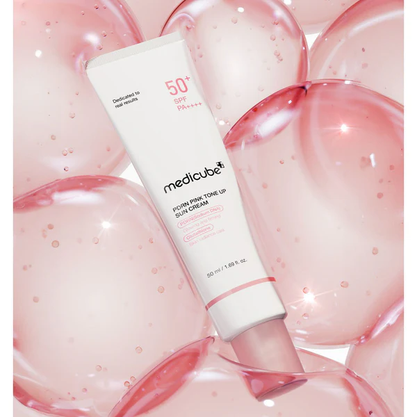 Medicube PDRN Pink Tone Up Sun Cream SPF50+ PA++++ Сонцезахисний крем
