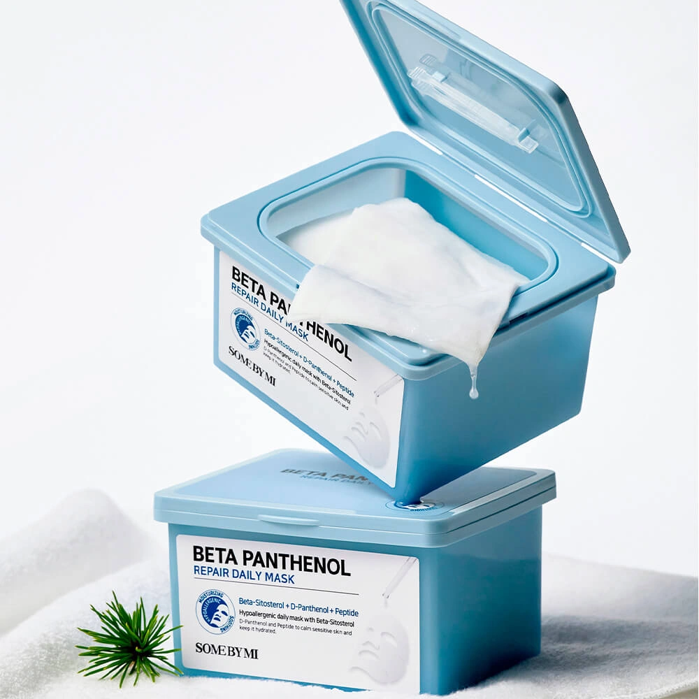 Some By Mi Beta Panthenol Repair Daily Mask Набір відновлювальних тканинних масок
