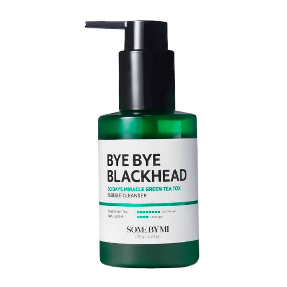 Some By Mi Blackhead 30Days Miracle Green Tea Tox Bubble Cleanser