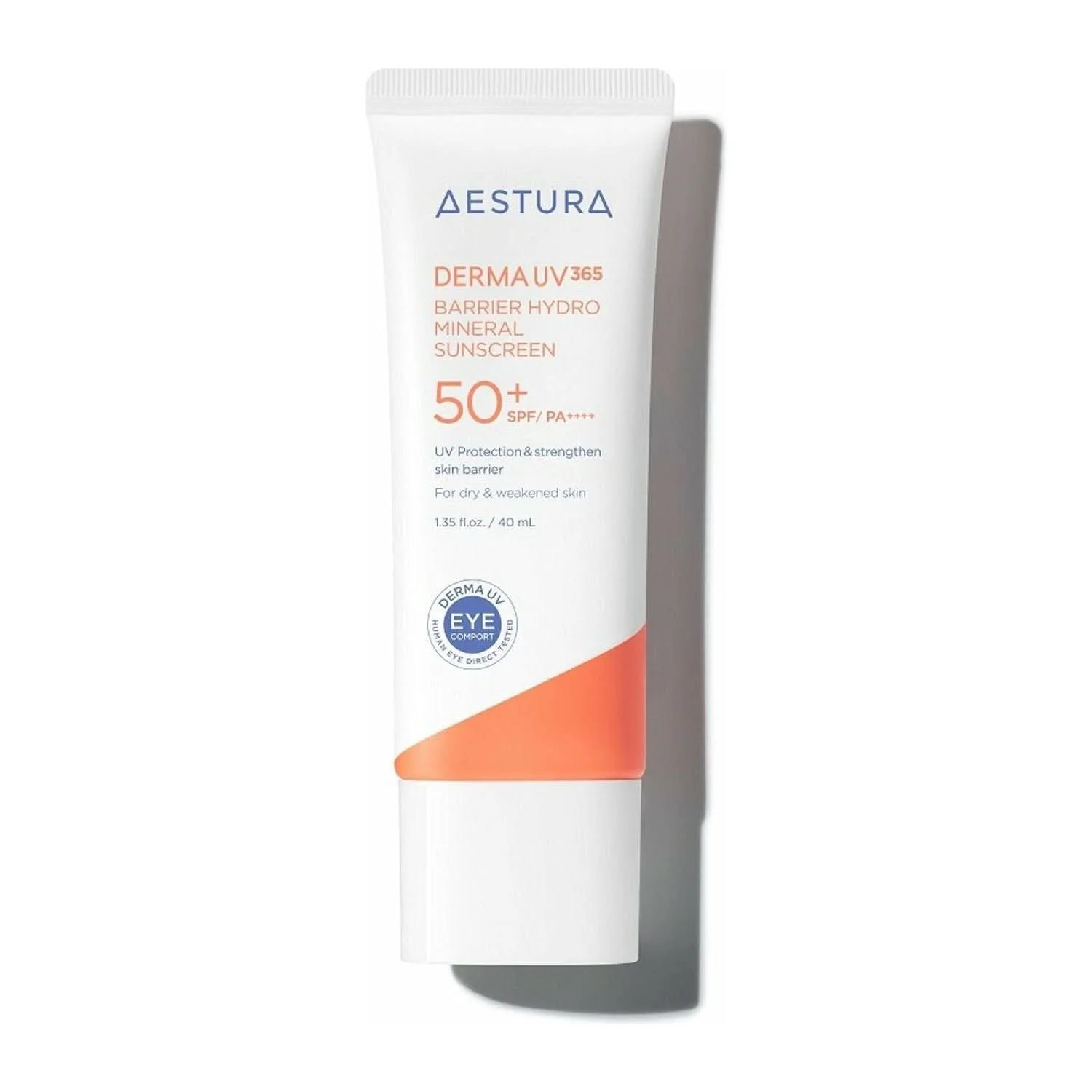AESTURA Derma UV 365 Barrier Hydro Mineral Sunscreen Мінеральний сонцезахисний крем