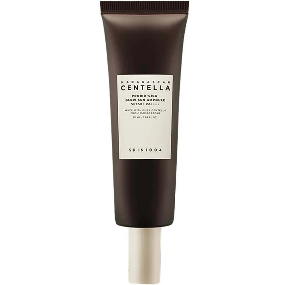 SKIN1004 Madagascar Centella Probio-Cica Glow Sun Ampoule SPF50+ PA++++ Сонцезахисна відновлювальна ампула