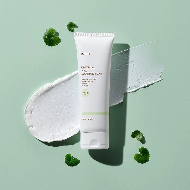 IUNIK Centella Mild Cleansing Foam М'яка очищувальна пінка з центелою