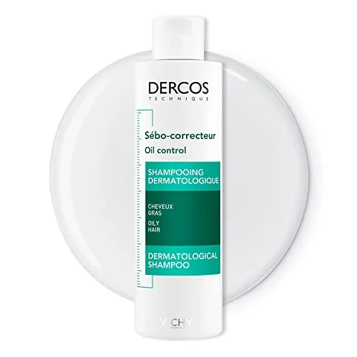 Vichy Dercos Oil Correct Oily Scalp & Hair Shampoo Дерматологічний себорегулювальний шампунь для жирного волосся і шкіри голови