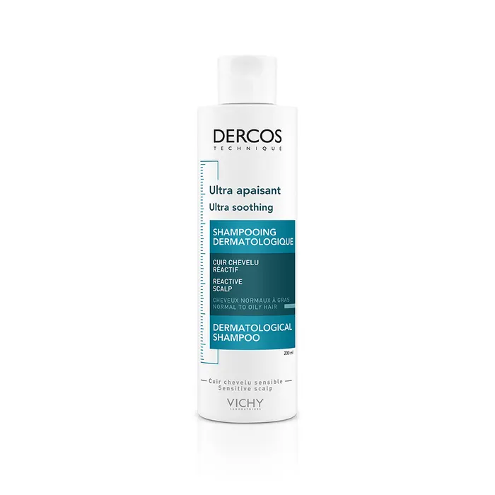 Vichy Dercos Ultra Soothing Normal to Oil Hair Shampoo