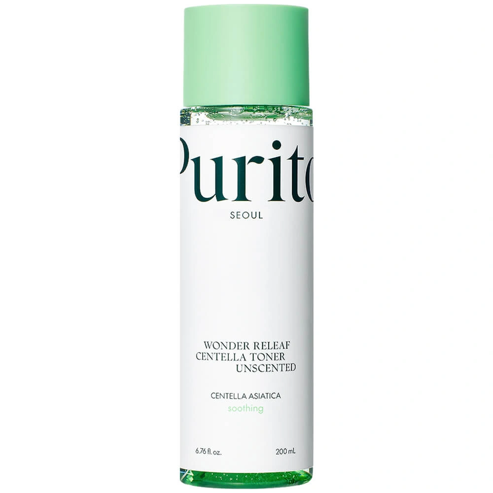Purito Seoul Wonder Releaf Centella Toner Unscented заспокійливий тонік для шкіри обличчя для чутливої шкіри