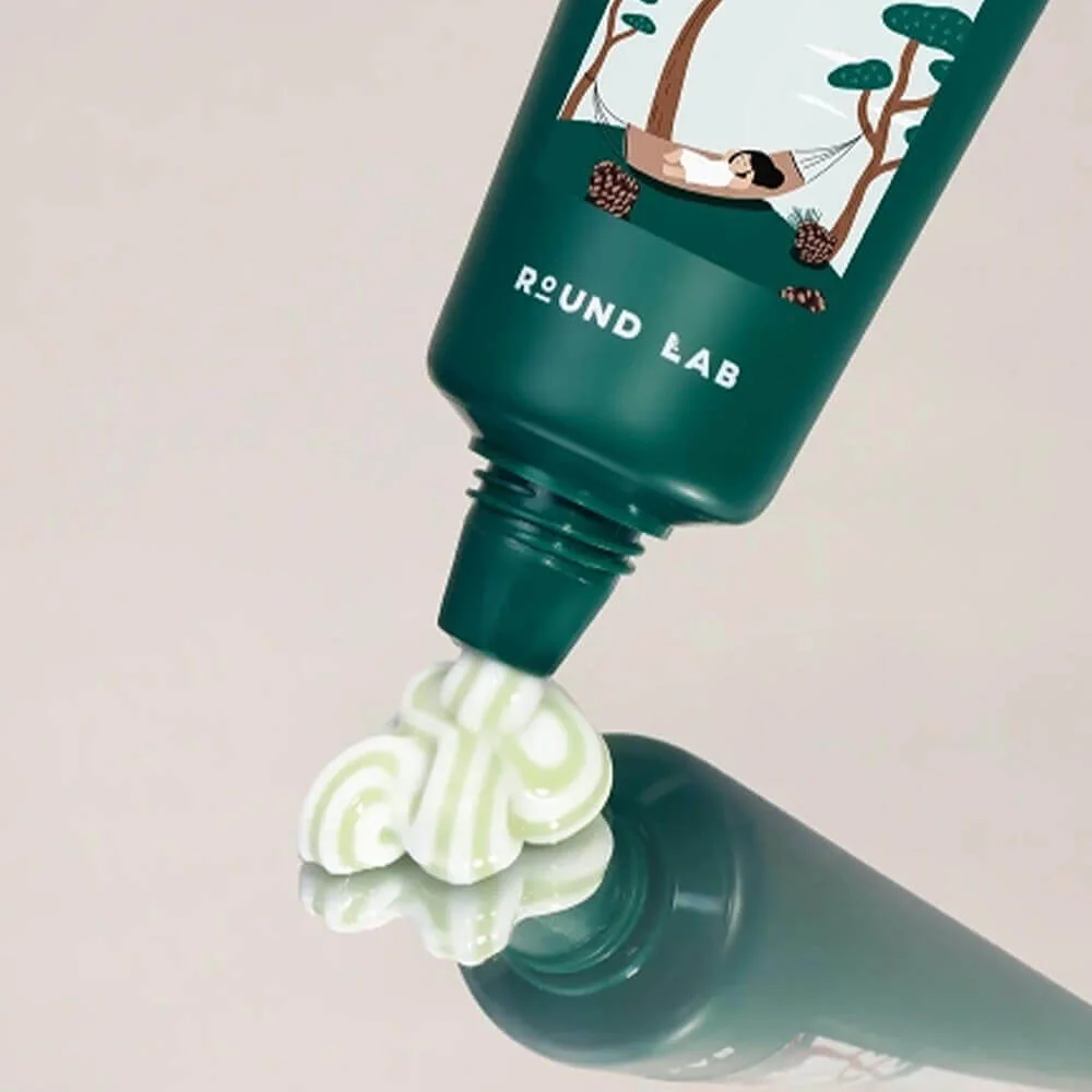 Round Lab Pine Calming Cica Cream Plus Подвійний крем із екстрактом центелли для проблемної шкіри