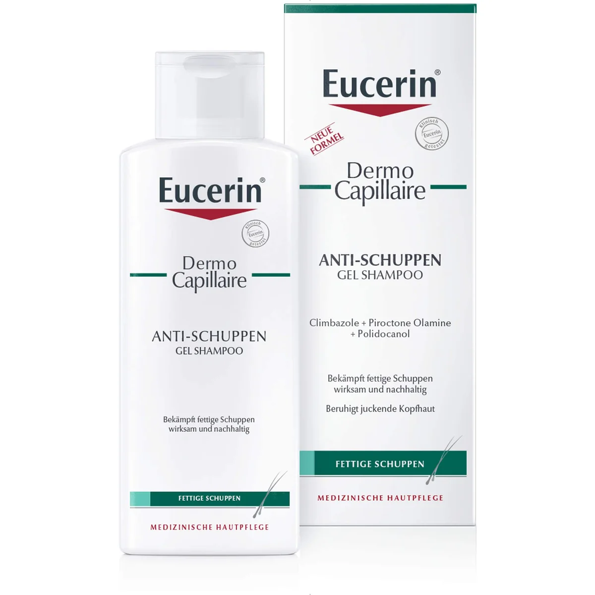 Eucerin DermoCapillaire Anti-Dandruff Gel Shampoo Шампунь проти лупи для жирного волосся