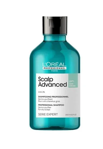 L'Oreal Professionnel Scalp Advanced Anti-Oiliness Shampoo Професійний очищуючий шампунь для схильного до жирності волосся