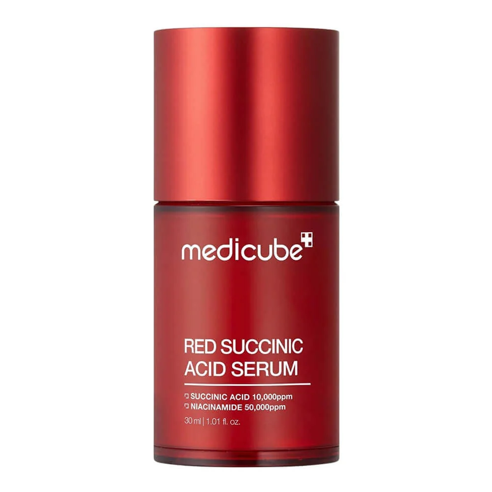 Medicube Red Succinic Acid Serum розяснююча сироватка зі зволожуючим ефектом