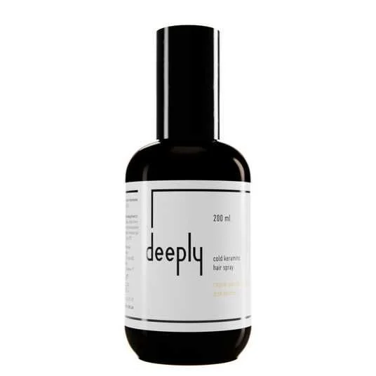 Deeply cold keramino hair spray