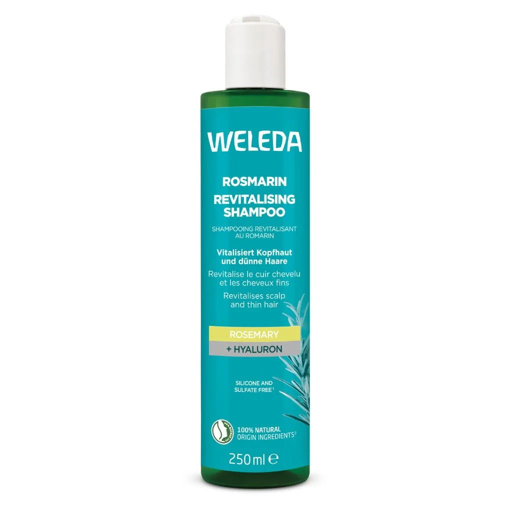 Weleda Rosemary Revitalizing Shampoo Шампунь відновлюючий з розмарином та гіалуроновою кислотою