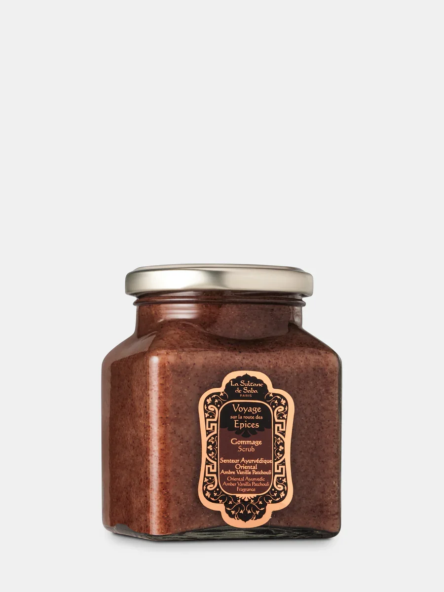 La Sultane De Saba Body Scrub Oriental Ayurvedic Amber Vanilla Patchouli Скраб для тіла
