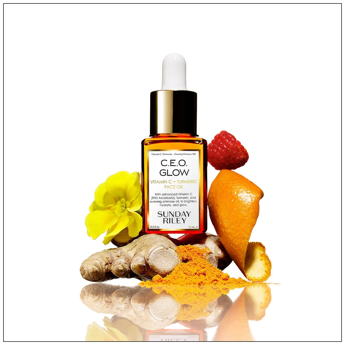 SUNDAY RILEY CEO Glow Vitamin C + Turmeric Face Oil Сироватка для обличчя з вітаміном С