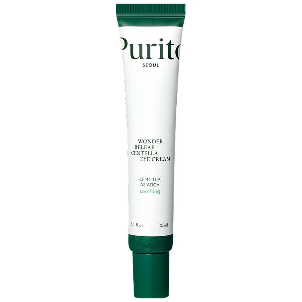 Purito Wonder Releaf Centella Eye Cream Зволожуючий та розгладжуючий крем для шкіри навколо очей має заспокійливі властивості