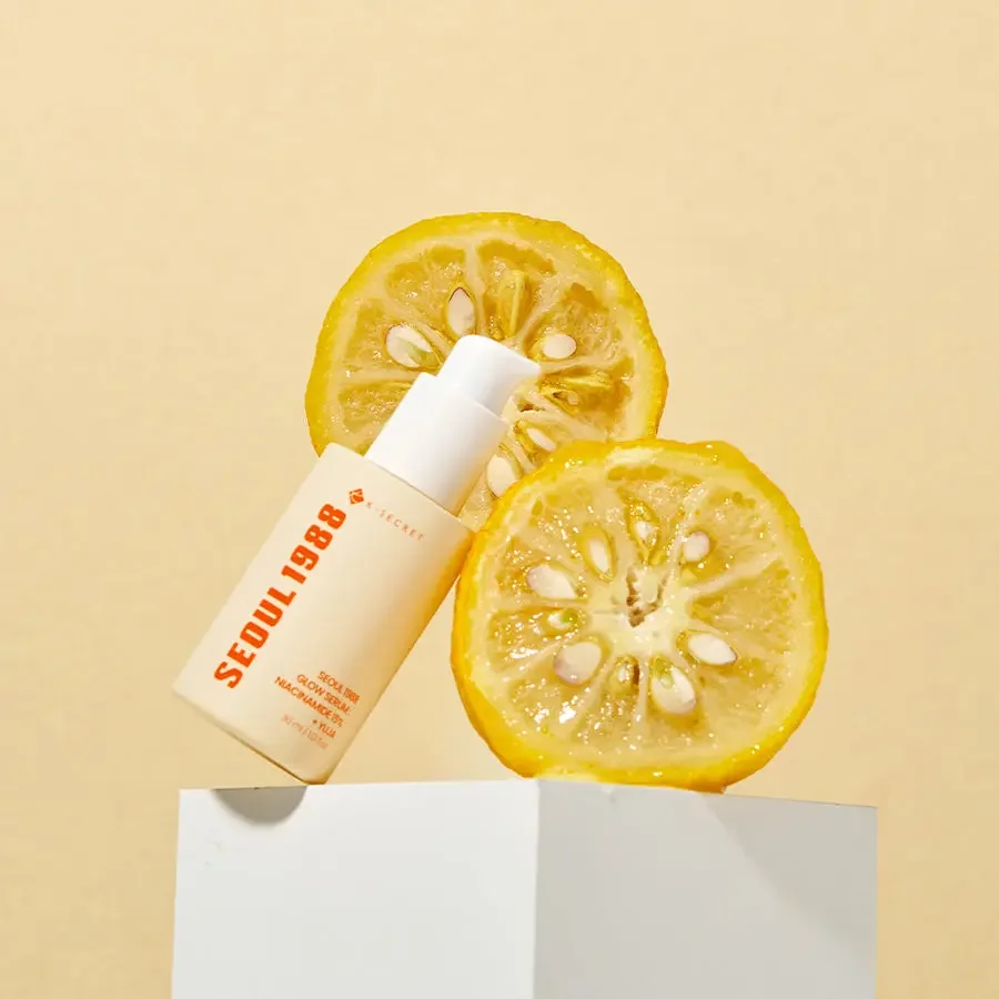 K-SECRET Seoul 1988 Glow Serum: Niacinamide 15% + Yuja Освітлювальна сироватка для обличчя