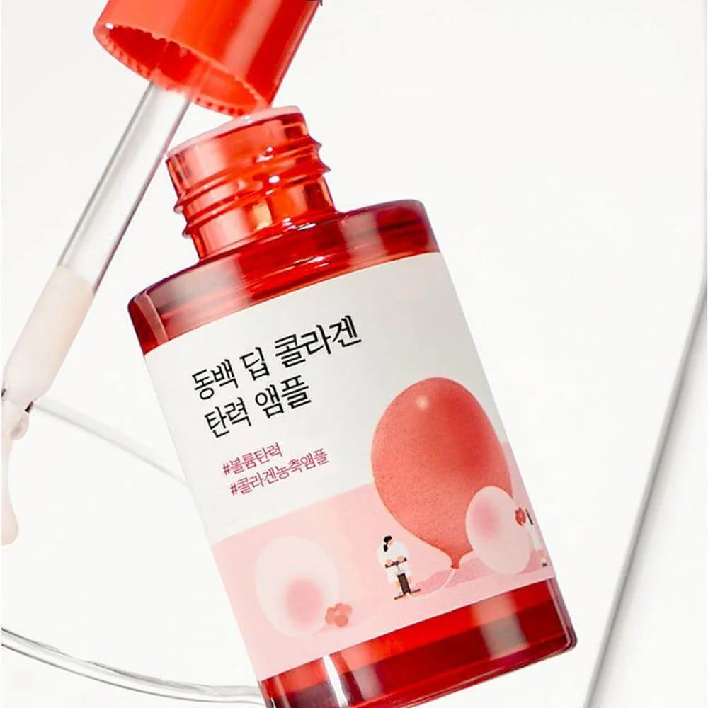 Round Lab Camellia Deep Collagen Firming Ampoule Зміцнююча колагенова ампула з камелією
