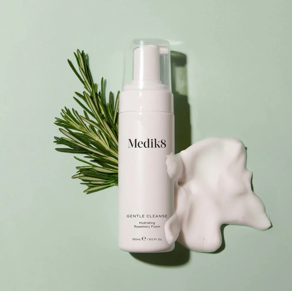 Medik8 Gentle Cleanse Hydrating Rosemary Foam Зволожуюча пінка для вмивання з розмарином