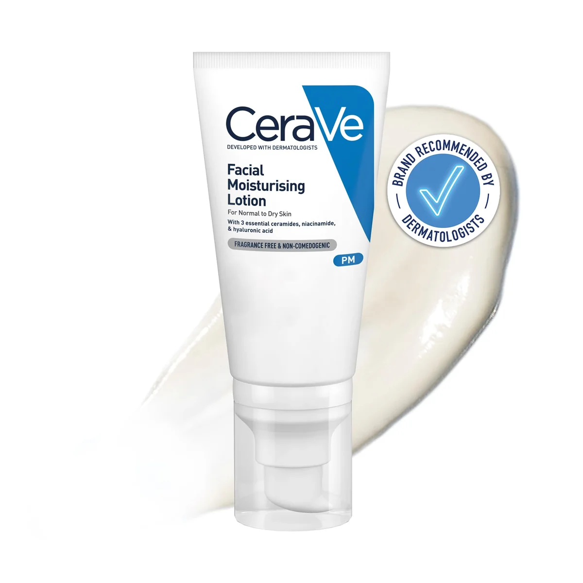 CeraVe PM Facial Moisturising Lotion зволожуючий догляд для нормальної та сухої шкіри