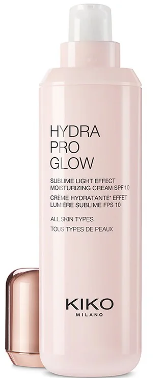 Kiko Milano Hydra Pro Glow SPF 10 Зволожувальний флюїд для обличчя, що додає сяйво