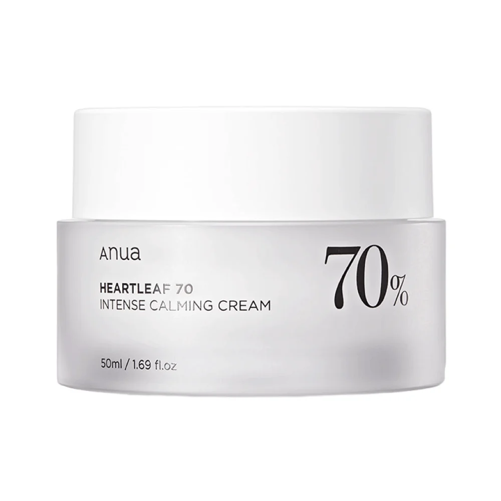 Anua Heartleaf 70% Intense Calming Cream Заспокійливий крем для обличчя