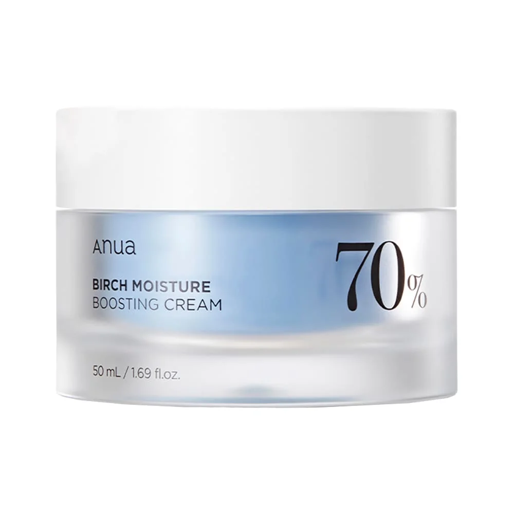Anua Birch 70% Boosting Cream Moisture Заспокійливий крем із березовим соком