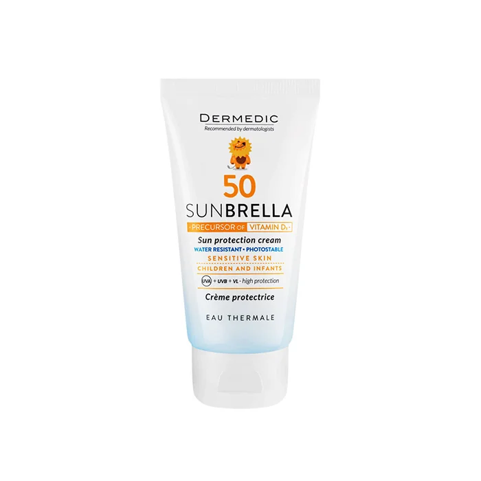 Dermedic Sunbrella Baby SPF 50 Сонцезахисний крем для дітей на мінеральних фільтрах