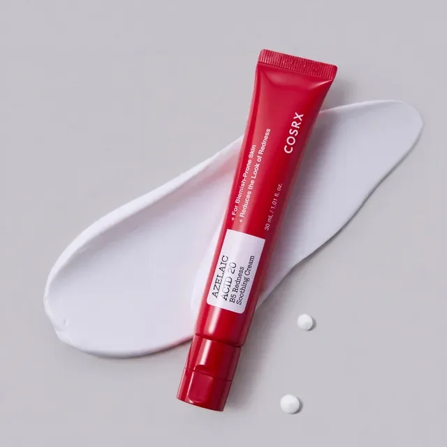 COSRX Azelaic Acid 20 B5 Redness Soothing Cream Заспокійливий крем проти почервонінь з азелаїновою кислотою 20%