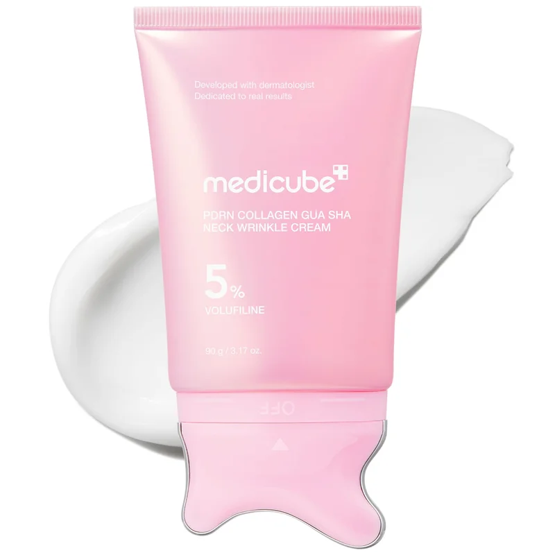 medicube PDRN Collagen Gua Sha Neck Wrinkle Cream Крем для обличчя ташиї