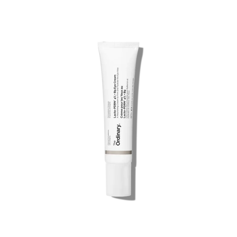 The Ordinary Lacto-PDRN* 4% + B9 Eye Cream розгладжуючий крем для очей проти зморшок навколо очей